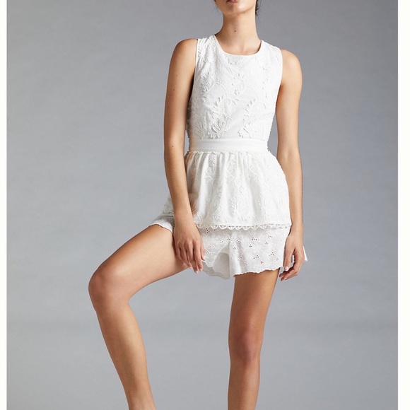 ANTHROPOLOGIE Crochet Back Blouse - Picture 3 of 6